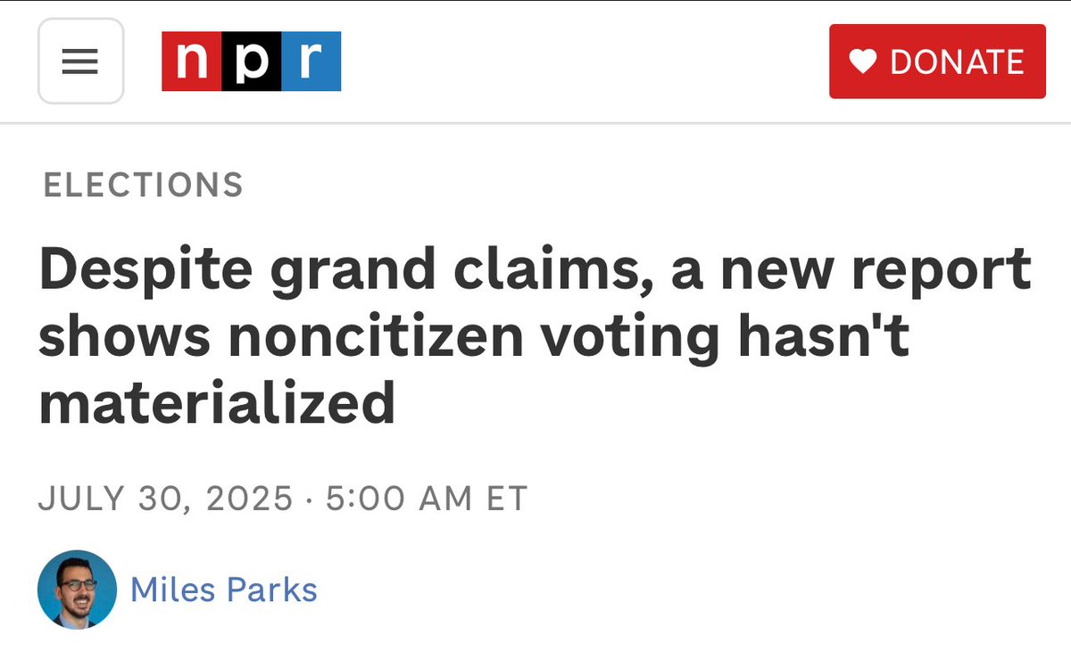 The "voter fraud is rare, so we shouldn't enforce voting laws" argument is lazy and used by those who want states to turn a blind eye to noncitizen voting. Fraud is rare in Ohio because we take it seriously.

As Secretary, I will continue to ensure that ONLY U.S. citizens vote in