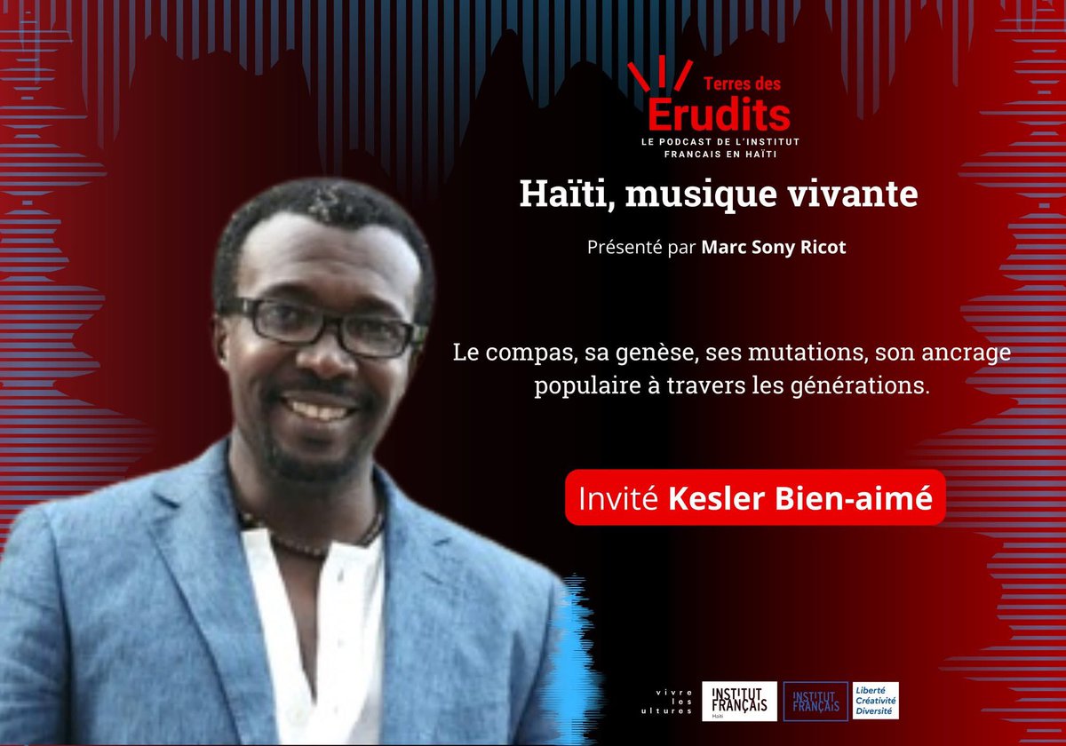 Après un premier volet consacré à la musique racine, Kesler Bien-Aimé poursuit son exploration des rythmes haïtiens dans ce nouvel épisode du podcast Terre des Érudits. Une analyse documentée, pour célébrer le compas, un pilier de notre patrimoine musical. smartlink.ausha.co/terre-des-erud…