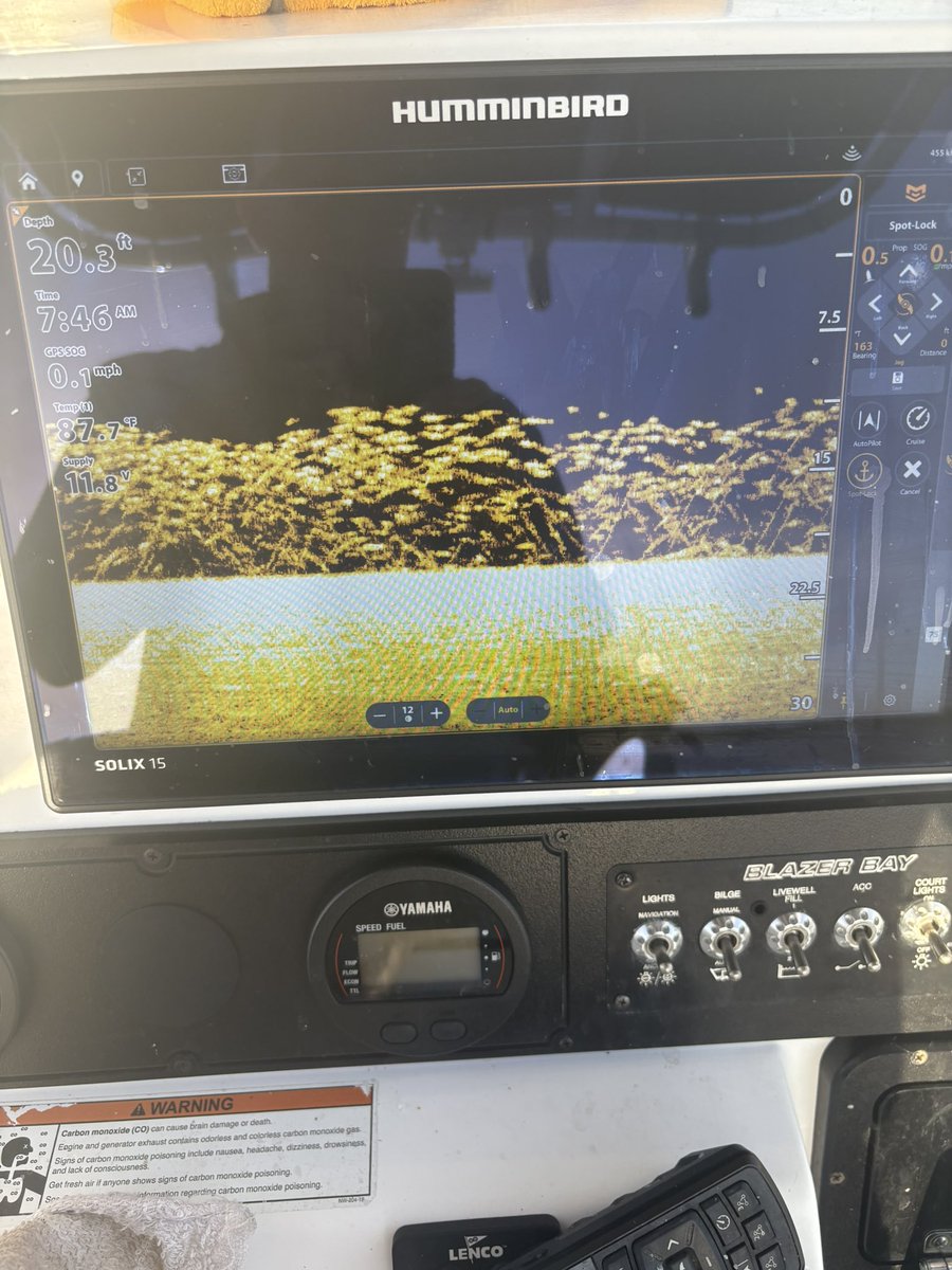 JRodsService's tweet photo. Another tough bite today finding fish wasn’t a problem as you can see from the screen shots but convincing them to eat was another story. We still made the best of it and had a good time on the water. 
Jerod Duffield 254-203-2561
https://t.co/ZF96fYWdkQ https://t.co/d3MhlzpCu6