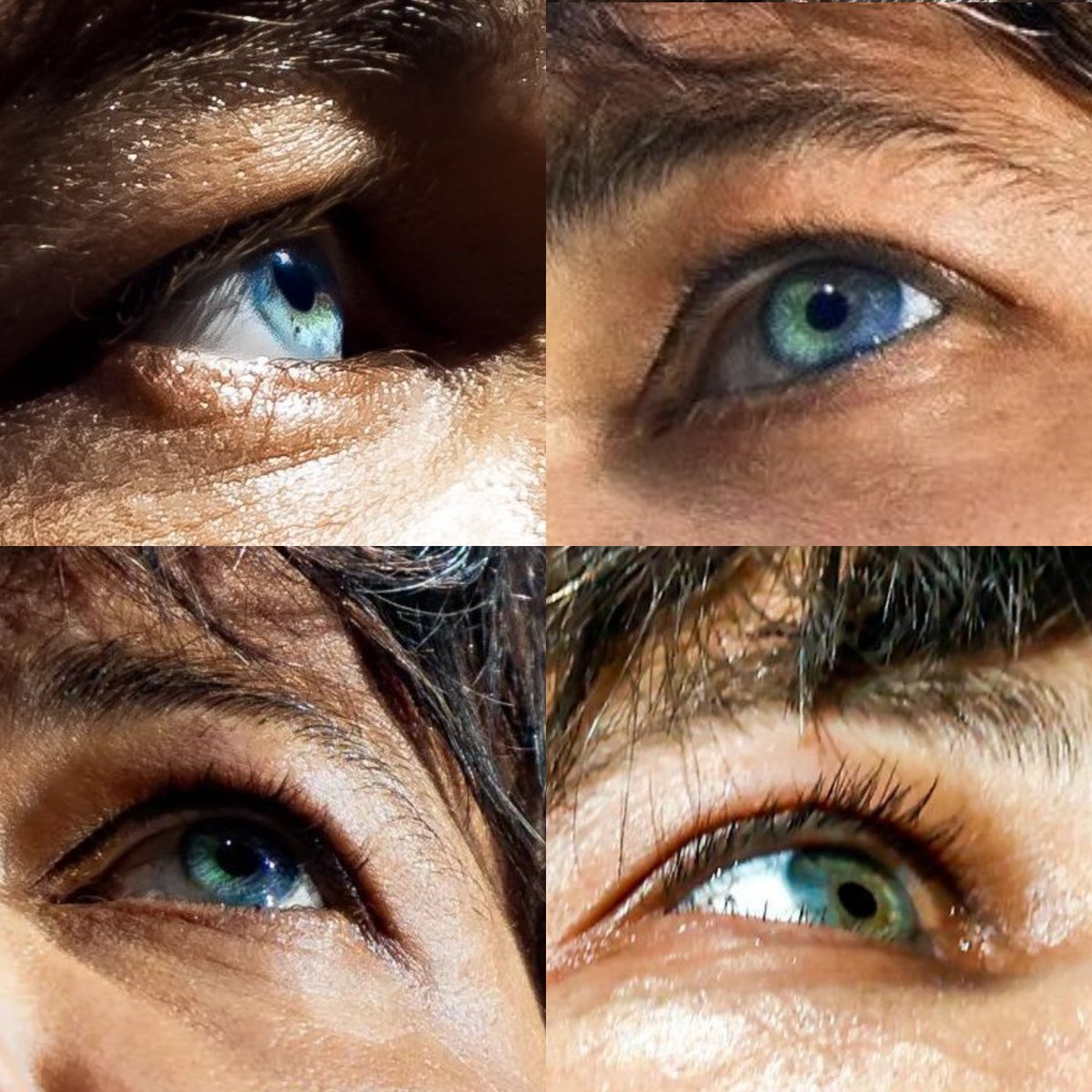 Louis' eyes be like-