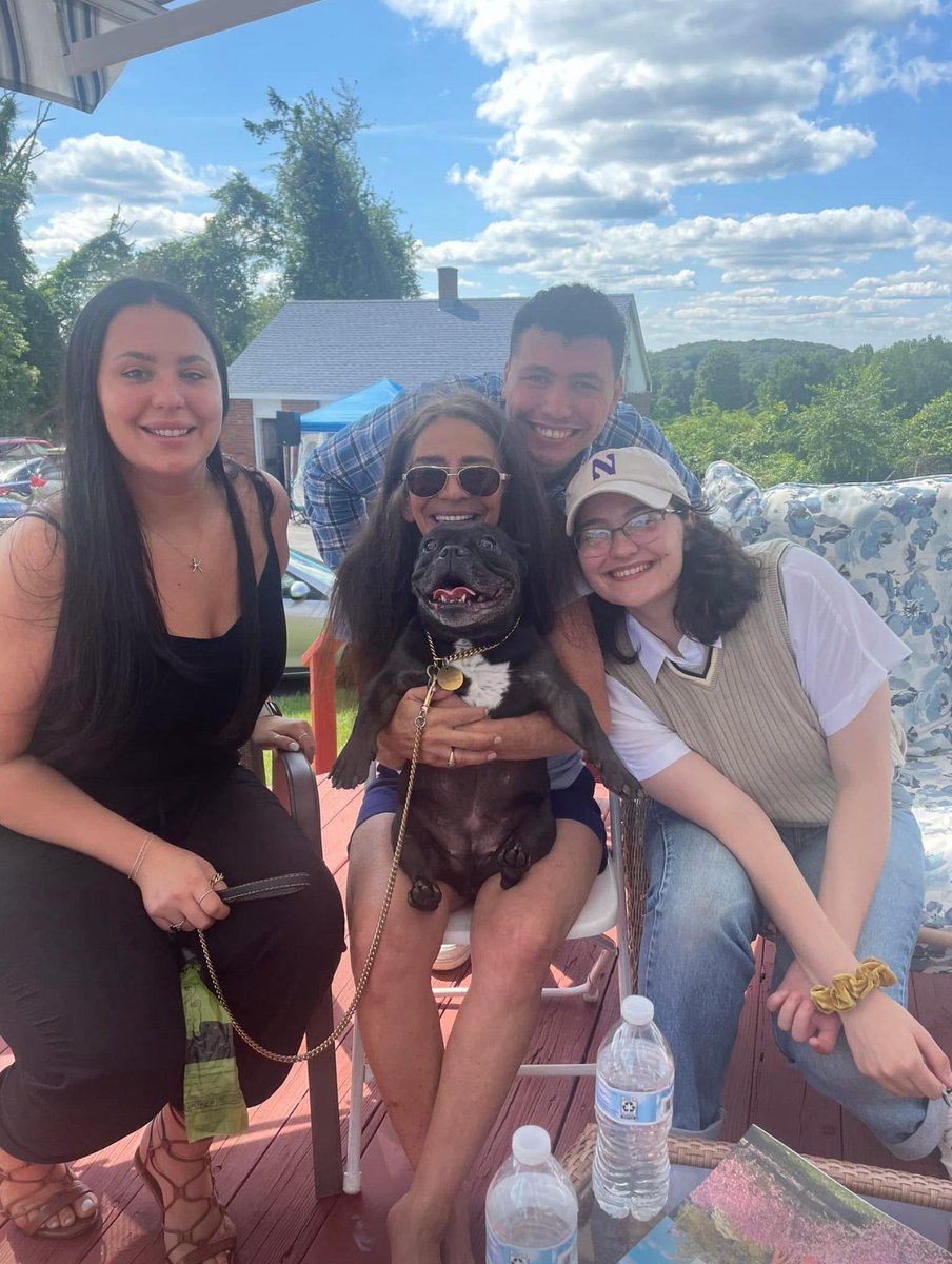 Another one those precious FB memories… My 3, me and my grand Stella.