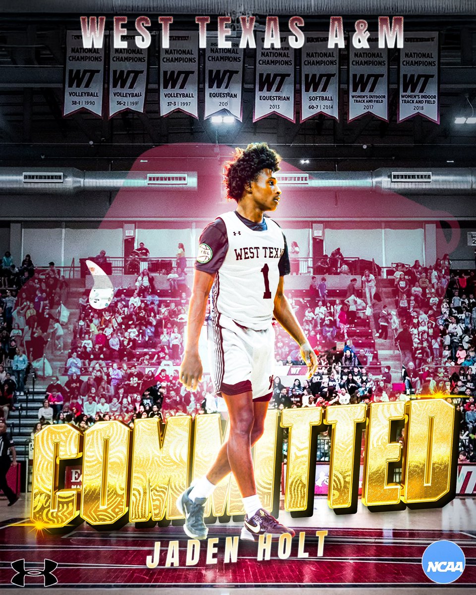 100% Committed ! <a href="/WTAMU_MBB/">West Texas A&M Men’s Basketball</a> 🙏🏾