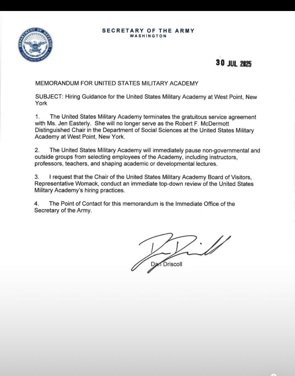 The Trump administration just fired one of America’s top cybersecurity experts — not for failing at her job, but for *serving in the last administration.*

This is political cleansing. It’s potentially illegal. It’s un-American. And it’s happening.
