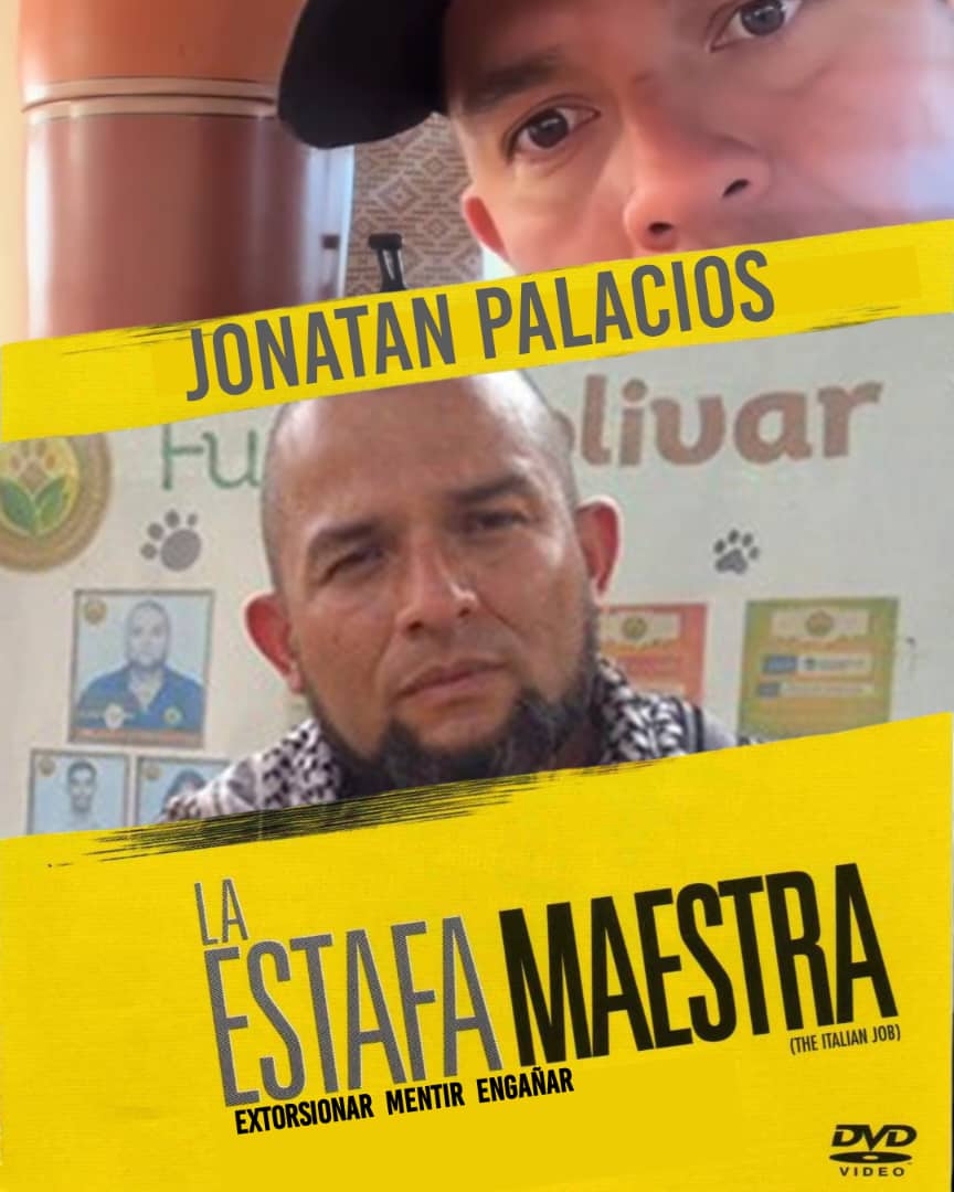 Sus campañas de desinformación son una fachada. Jonatan Palacios trafica con información y personas. Es un manipulador que debe ser detenido.
#JonatanPalaciosParaco
#Manipulador #LaVerdadSaldraALaLuz