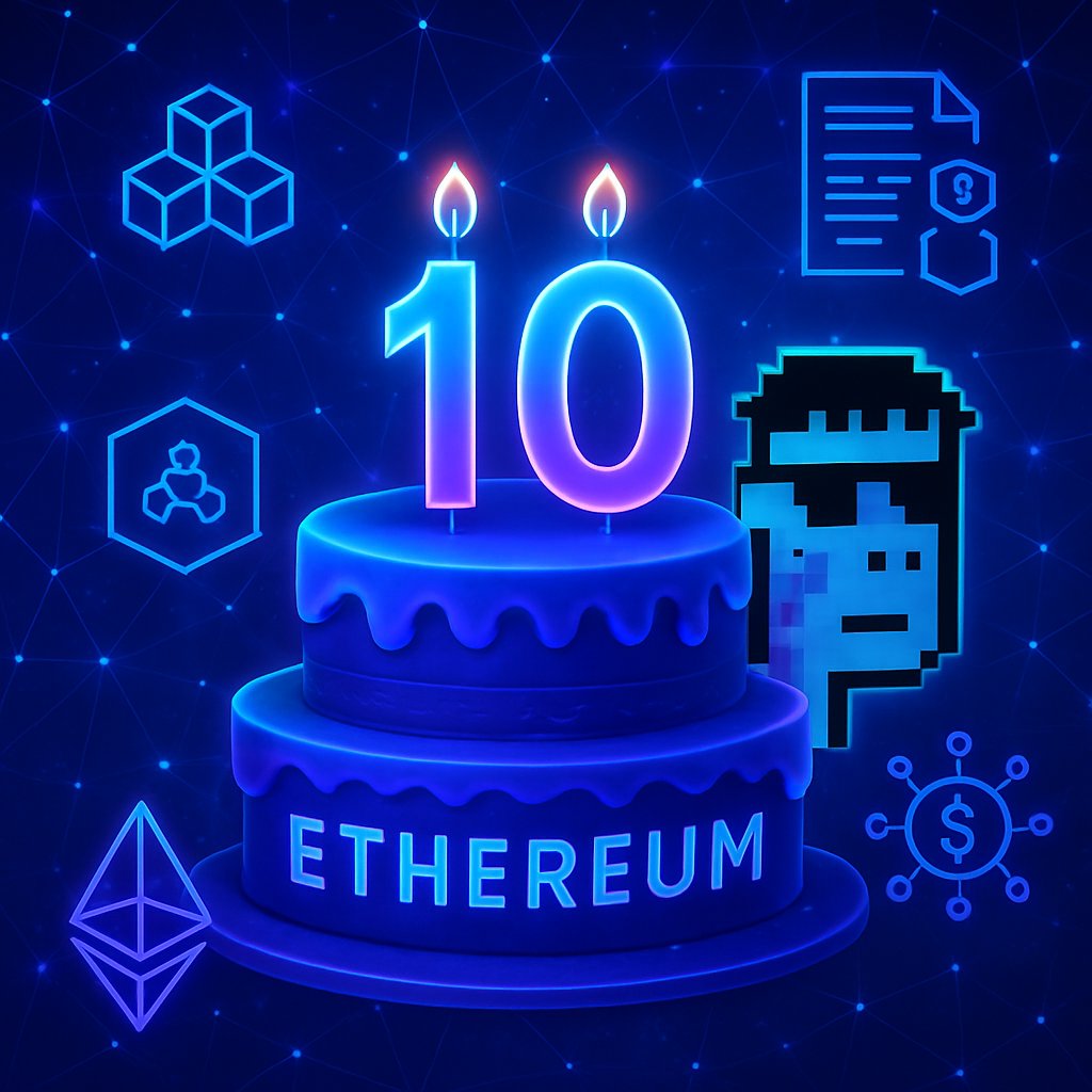 Here's the history and the possible future of #Ethereum at 10 years old. #ETH #Ethereum10 

joetechnologist.com/ethereum-is-te…