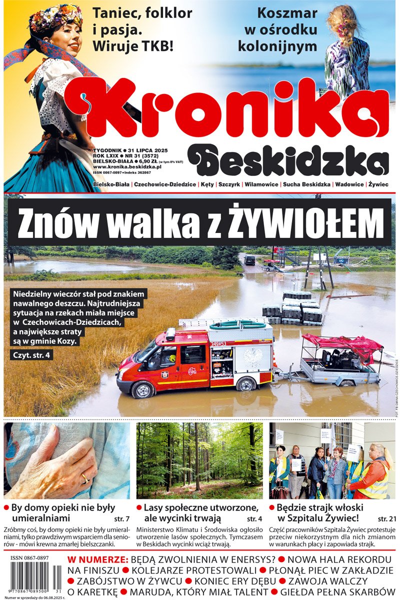 Czwartek na horyzoncie, więc nowy numer jest gotowy. Już teraz na prasabeskidzka.pl, a od jutra w salonikach prasowych, supermarketach i na stacjach benzynowych. Polecamy się!