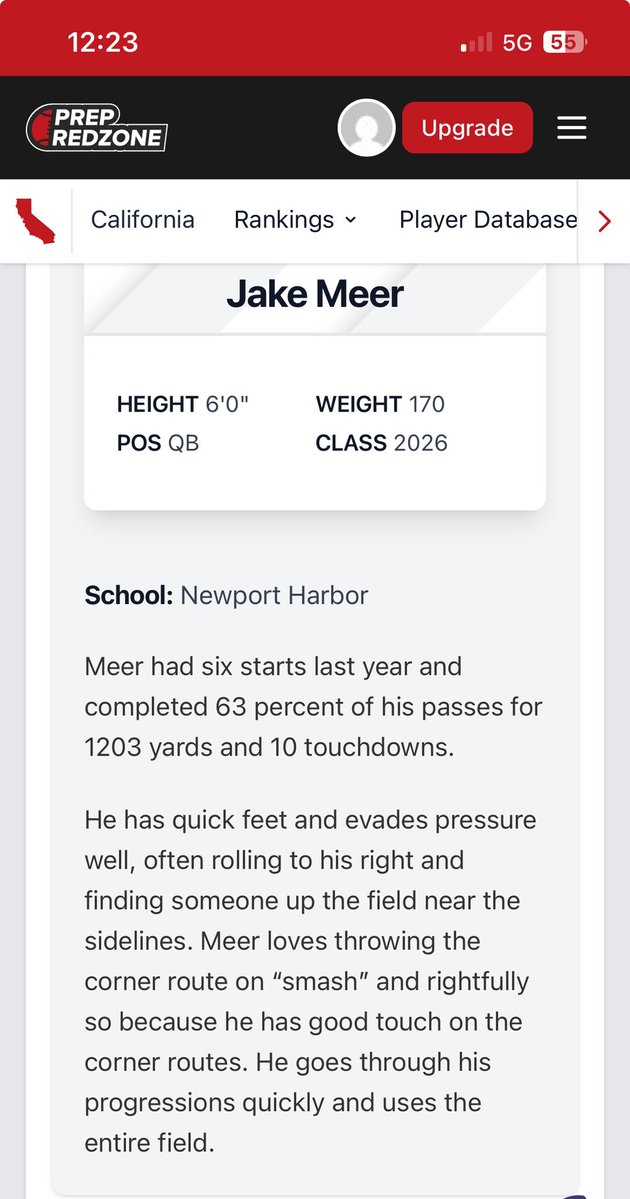 Thank you for the write up <a href="/mikehuntley63/">Michael Huntley</a> ! Honored to be mentioned as one of the Top 10 ‘26 QBs in Orange County. <a href="/ocvarsityguy/">Dan Albano</a> <a href="/GregBiggins/">Greg Biggins</a> <a href="/PGregorian/">Paul Gregorian</a> <a href="/PrepRedzoneCA/">Prep Redzone California</a> <a href="/CoachAbake/">Andy Baker</a> <a href="/CoachAaronKeen/">Aaron Keen</a> <a href="/CoachHuizar/">Coach Huizar</a>