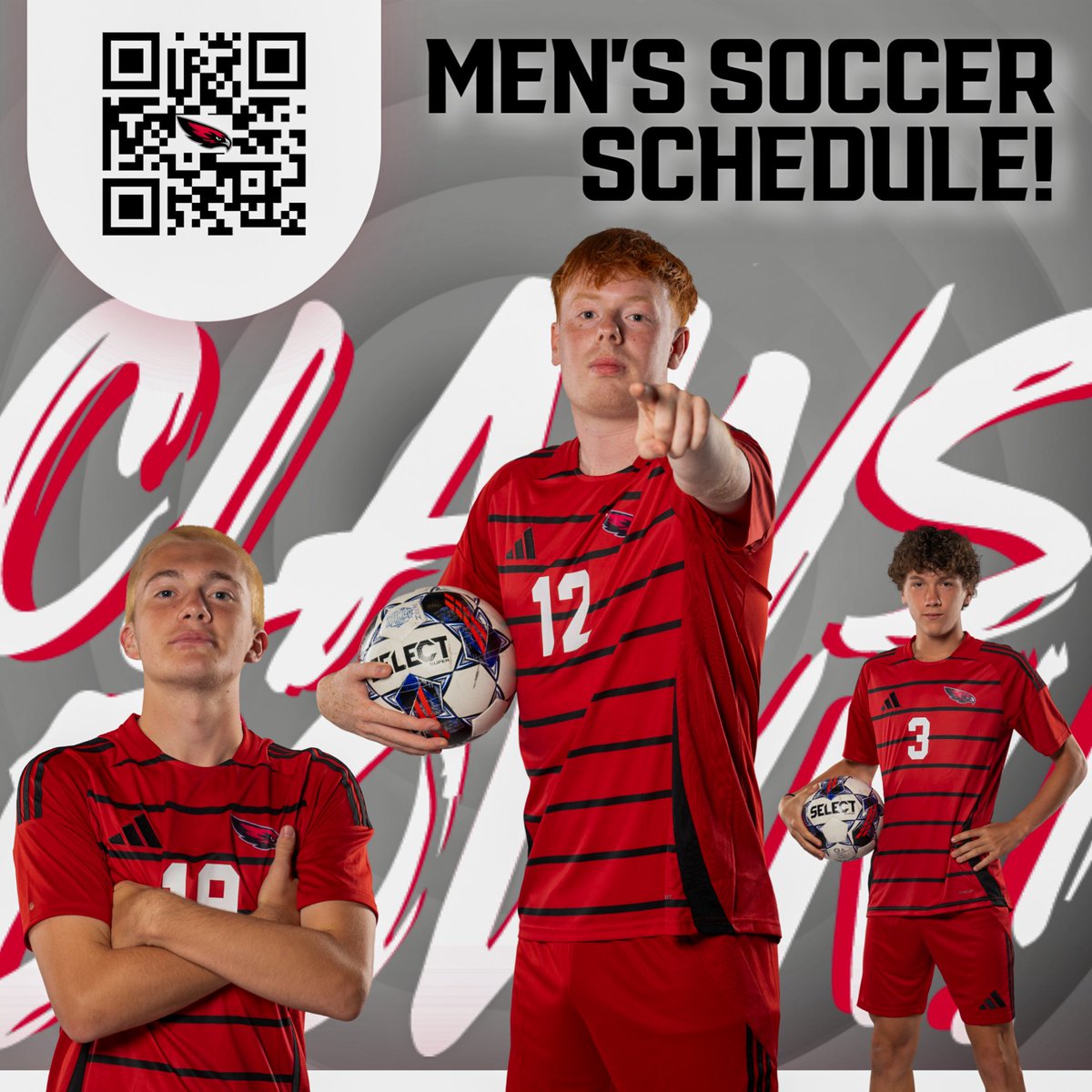 Northeast Men's Soccer (@northeastccms) on Twitter photo ๐๐๐งโ๐ฌ ๐๐จ๐๐๐๐ซ ๐๐๐ก๐๐๐ฎ๐ฅ๐! โฝ๏ธ
Screenshot or save the QR code to get a full look at the 2025 Northeast Menโs Soccer Schedule!
โข 7๏ธโฃ games at home!
โข Home games against Parkland, Patrick & Henry & Iowa Lakes!
โข Home opener on September 1๏ธโฃ3๏ธโฃ!
#ClawsDown | ๐ดโซ๏ธโช๏ธโฝ๏ธ ๐๐๐งโ๐ฌ ๐๐จ๐๐๐๐ซ ๐๐๐ก๐๐๐ฎ๐ฅ๐! โฝ๏ธ
Screenshot or save the QR code to get a full look at the 2025 Northeast Menโs Soccer Schedule!
โข 7๏ธโฃ games at home!
โข Home games against Parkland, Patrick & Henry & Iowa Lakes!
โข Home opener on September 1๏ธโฃ3๏ธโฃ!
#ClawsDown | ๐ดโซ๏ธโช๏ธโฝ๏ธ