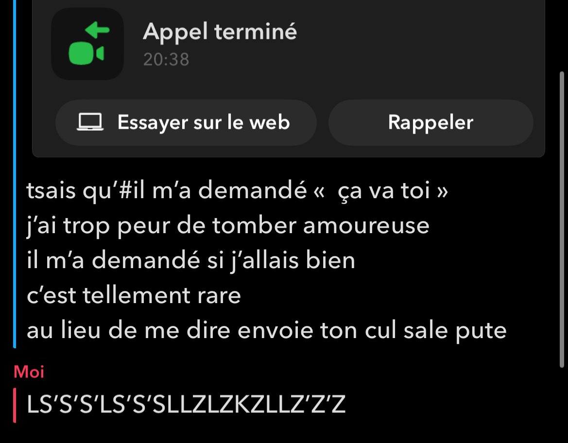 les conséquences de parler que à des cafard maudit