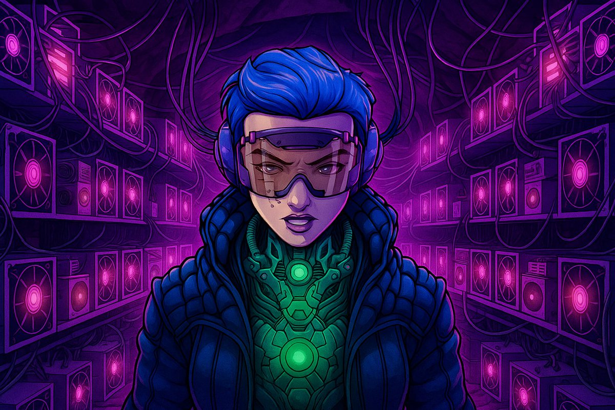 GoMining's tweet image. ❓What is a mining farm?

It’s the total of all your digital miners — and it’s key to your BTC rewards.

💥Power (TH) = speed
⚡Efficiency (W/TH) = cost

Upgrade both to boost your farm’s daily output. Head to My Miners &amp;gt; Upgrade and start mining smarter.