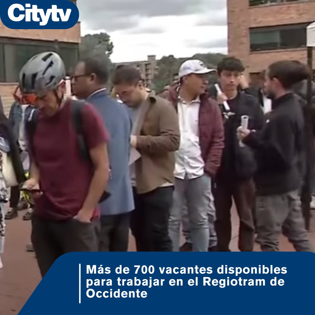 #Empleo |🚄 La Gobernación de Cundinamarca realiza una feria de empleo para vincular personal a esta obra que transformará la movilidad. Todos los detalles aquí⬇️
citytv.eltiempo.com/fotos-y-videos…