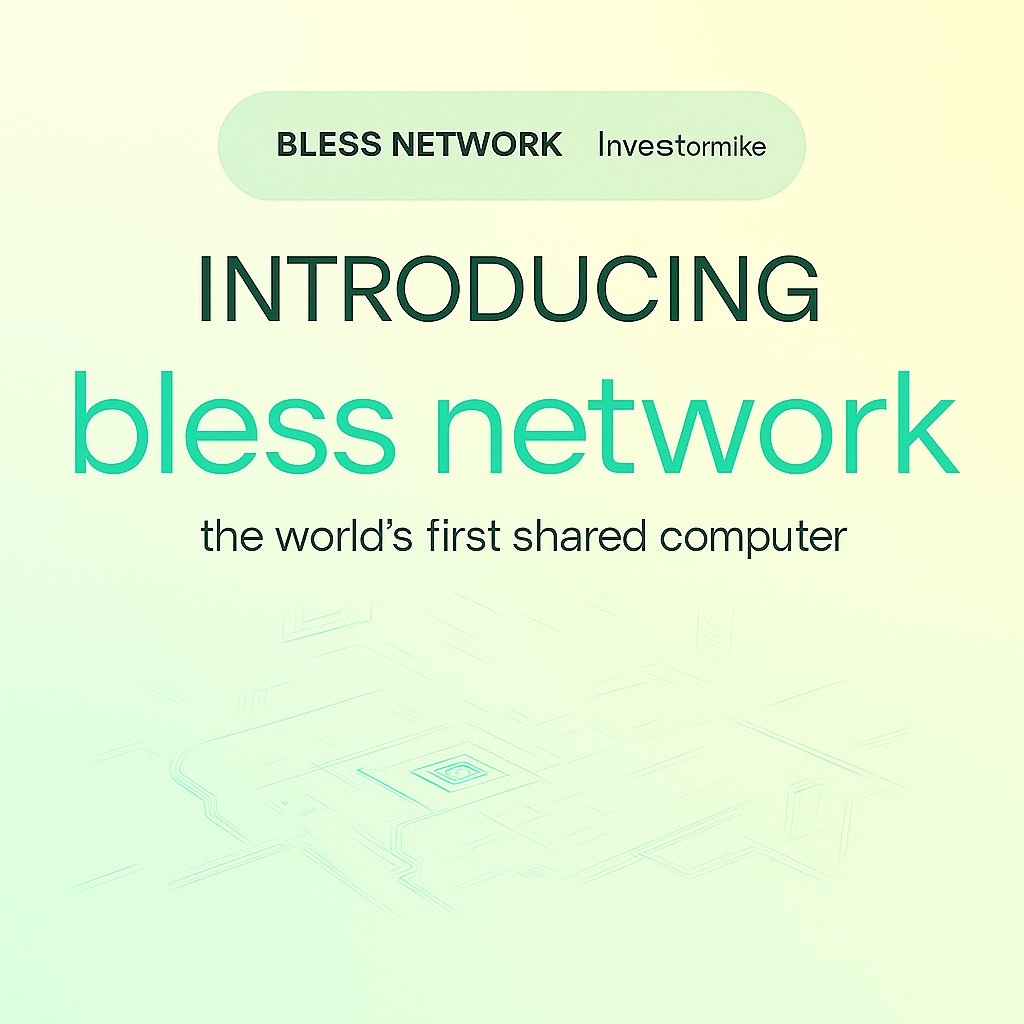 What is @theblessnetwork really about? It js a way to let your phone or  laptop help power apps and get rewarded for it. No need for fancy setups or  expensive servers. If