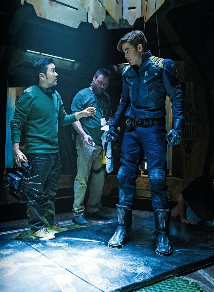 GaryGorn's tweet image. Lin and Pine on the set of the Franklin's transporter

#StarTrek #StarTrekChrisBeyond #JustinLin #ChrisPine #Beyond #Trekkie #LLAP🖖🏻