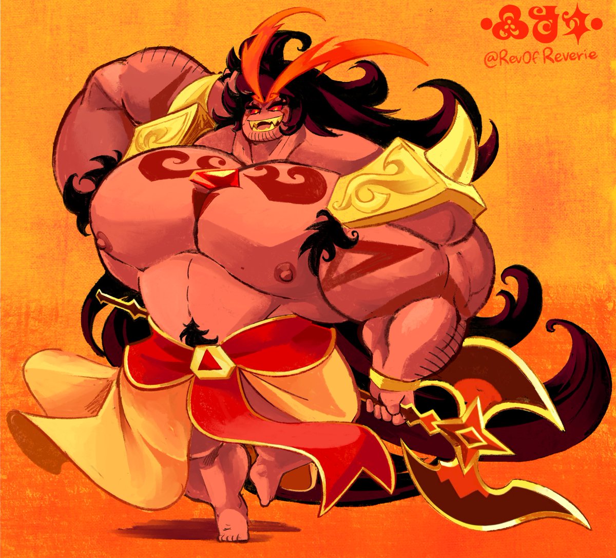 He’s my comfort boof #burningspice #cookierunkingdom