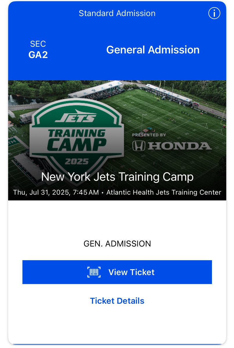 Who wants four tickets to Jets training camp tomorrow? Simply RT this and follow. We’ll pick the winner at 4 PM EST.