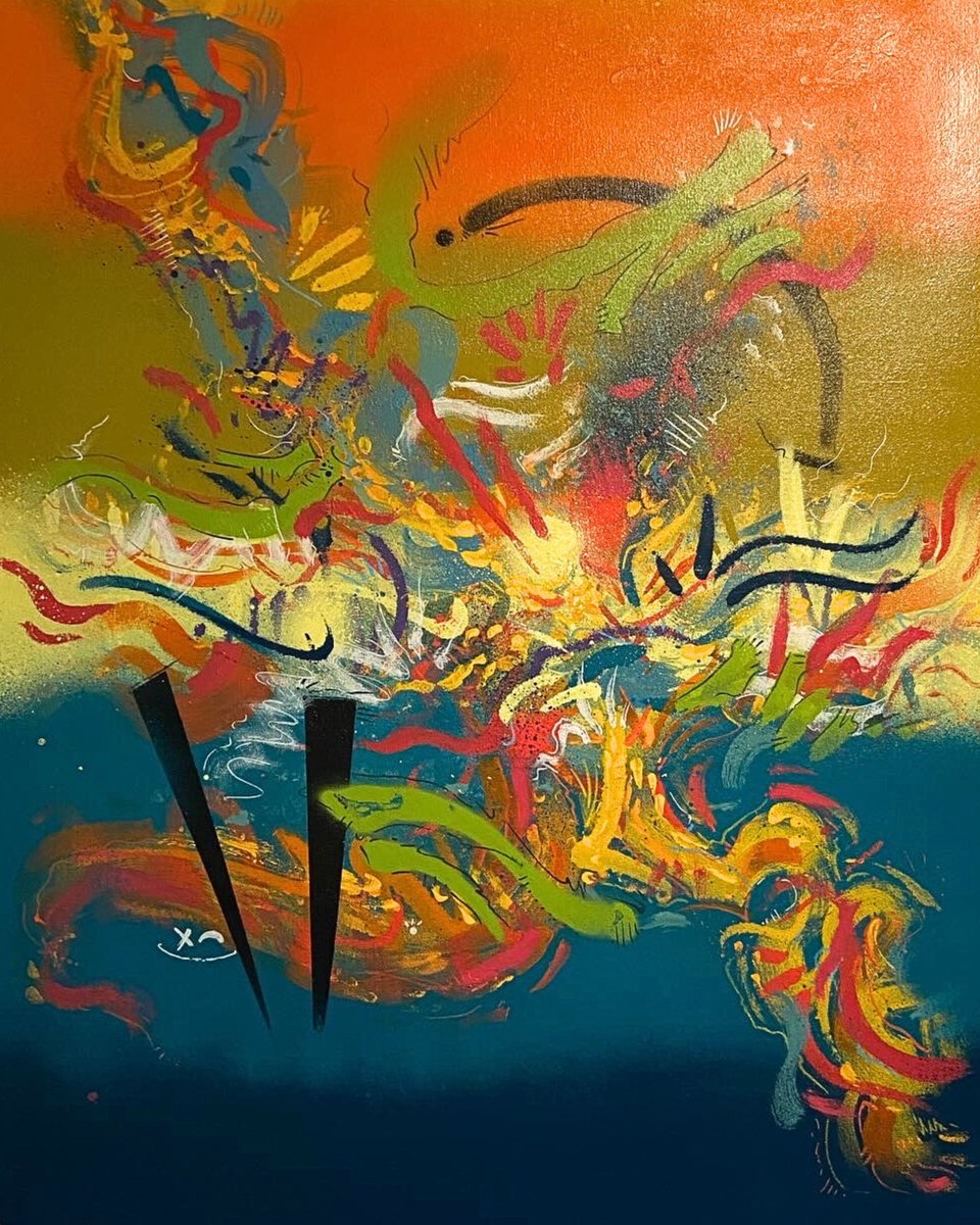 One Love Art DAO (@oneloveartdao) on Twitter photo Gm 🌞. Here’s today’s spotlight on several phenomenal Artists and their Available Artworks
1/ Primordial Breath, by <a href="/lukoart_/">ʟᴜᴋᴏ🌴ᴏɴᴇʟᴏᴠᴇᴅᴀᴏ</a>, part of the Sacred Origins, Exhibition/Collection.
Spray and Acrylic on Canvas
$2000 USD
DM for Inquiries Gm 🌞. Here’s today’s spotlight on several phenomenal Artists and their Available Artworks
1/ Primordial Breath, by <a href="/lukoart_/">ʟᴜᴋᴏ🌴ᴏɴᴇʟᴏᴠᴇᴅᴀᴏ</a>, part of the Sacred Origins, Exhibition/Collection.
Spray and Acrylic on Canvas
$2000 USD
DM for Inquiries