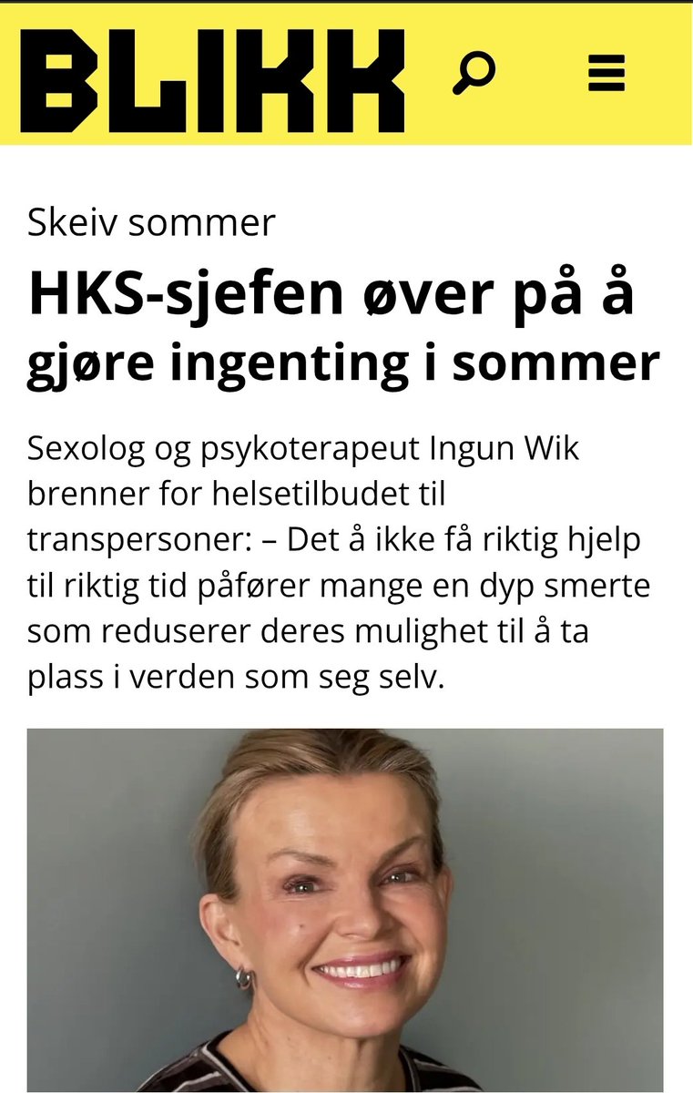 «D'e viktig at man starte med guttan når dem e litt ung. Da e det lettest å overbevis dem om at dem e jente. Og d'e viktig å kastrer dem kjemisk, tidli'. D'e da dem bi finest! Og dem bi sååå fiiin! Start tidli, og kapp av dem kuken før dem finn glede i'n. Bi så fine jente, da!»