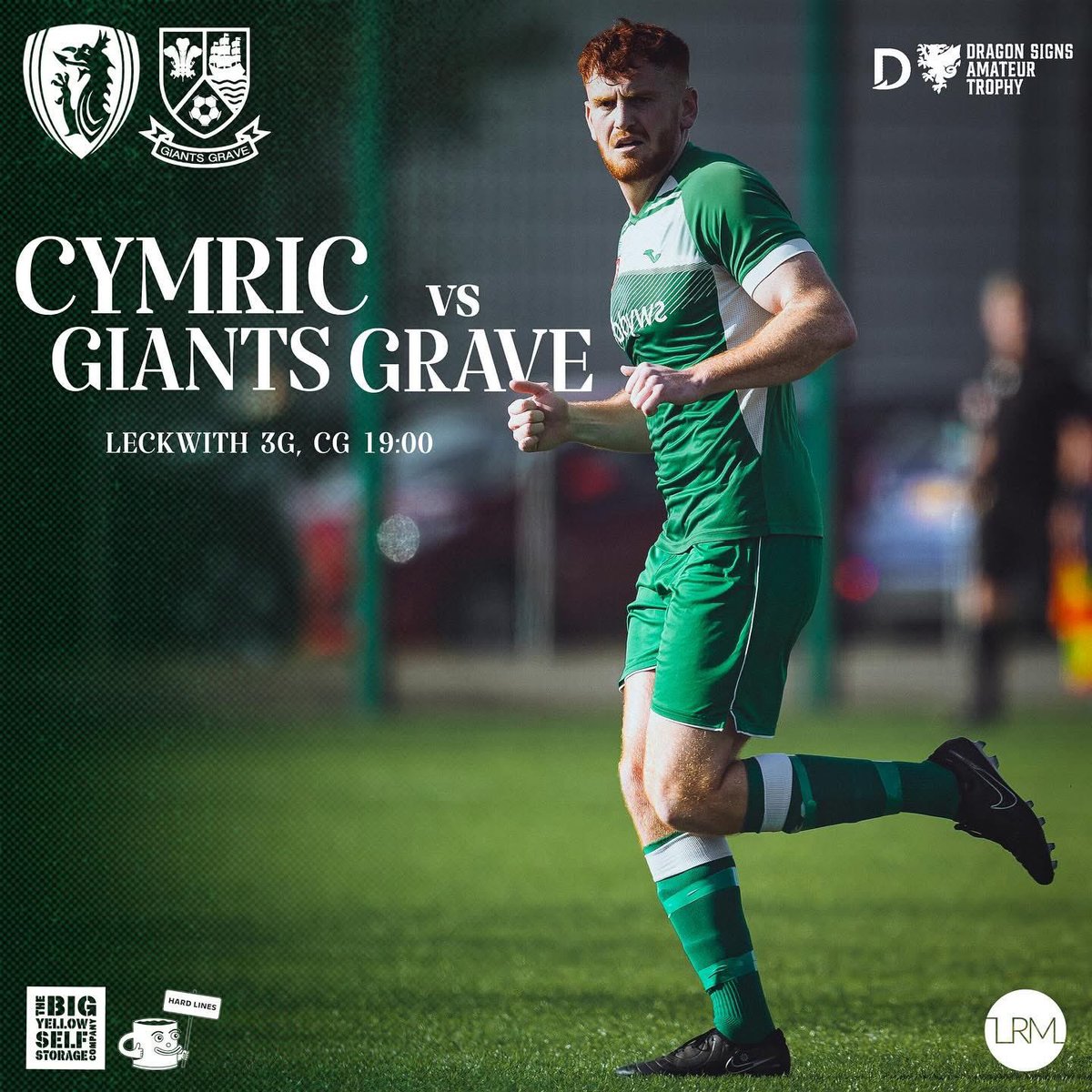 Clwb Cymric (@clwbcymric) on Twitter photo Tlws CBDC nos Wener yn erbyn <a href="/GiantsGraveFC_/">Giants Grave FC</a> yn Leckwith ⚽️ Dewch draw i gefnogi 💚
Diolch yn fawr i <a href="/lrmplanning/">LRM Planning</a> am noddi y gêm 🙌 Tlws CBDC nos Wener yn erbyn <a href="/GiantsGraveFC_/">Giants Grave FC</a> yn Leckwith ⚽️ Dewch draw i gefnogi 💚
Diolch yn fawr i <a href="/lrmplanning/">LRM Planning</a> am noddi y gêm 🙌