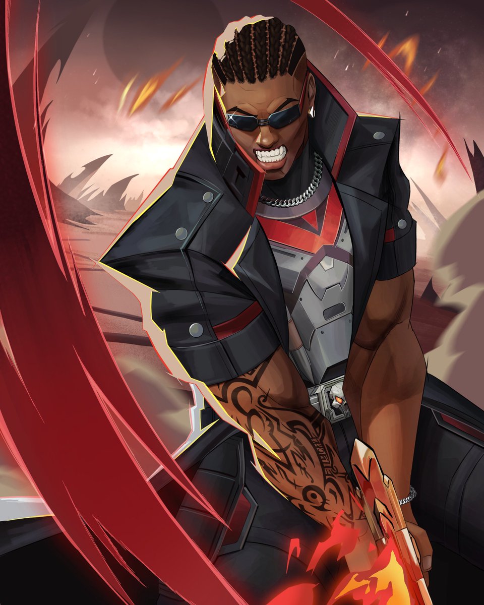 BLADE 🩸
COMMISSION FOR HIS VA <a href="/GabeKunda/">Gabe Kunda</a>!
#MarvelRivals