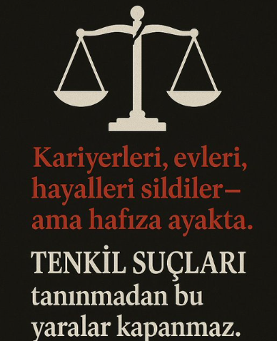 Harun bey, oğlu Ertuğrul henüz doğmadan cezaevine gönderildi. Ertuğrul; "Ben babamı doğduğumdan beri göremiyorum" diyor.  Şimdi büyüdü, okula başladı ve hala baba hasreti bitmedi!

#TenkilSuçları 
#CrimesOfTenkil