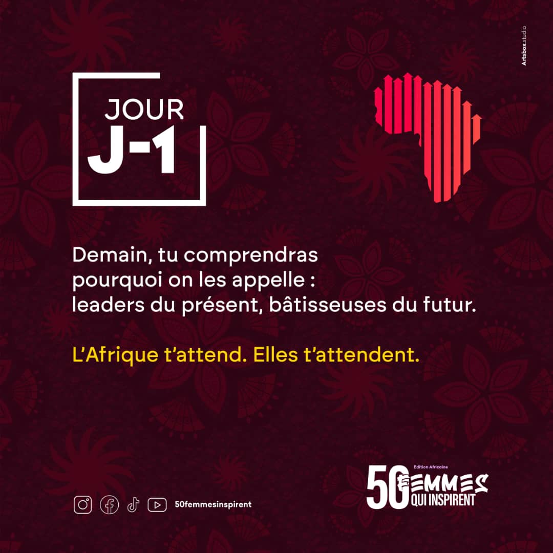 J-1 ! Demain, c’est le grand jour ! 
C’est la fête de l’inspiration féminine.

Rendez-vous demain à 10h sur 50femmesinspirent.info et pourelle.info pour découvrir le Palmarès officiel.

Tague une femme inspirante autour de toi

Partage ce post