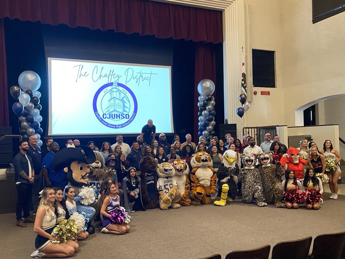 So excited to welcome our new educators this morning to the CJUHSD!
It’s going to be a great year!