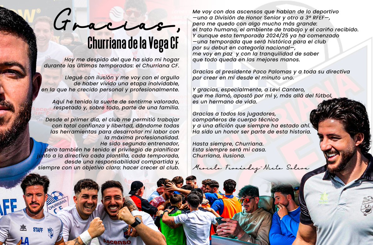 marcefenisolera's tweet photo. Eternamente agradecido @cf_churriana https://t.co/IWKy0EYTfr
