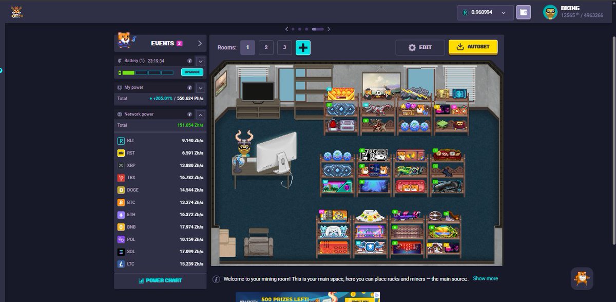 darksider15_'s tweet photo. @CryptoGFishere Airdrop hunters, be sure to visit @ROllercoin_com and mine $Sol,$btc ,$ltc and many more just by playing mini-games its really  fun to play and mine. And when you register, you also get free $BTC in your wallet
https://t.co/0QiidY9htr https://t.co/rAiLhmqeEN