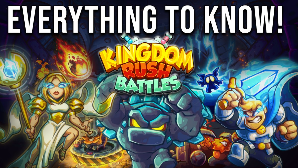 #Kingdomrushbattles

<a href="/ironhidegames/">Ironhide Games Studio</a>  Just Announced their latest game, Kingdom Rush Battles. Here's Everything you must know about the game.
👉 youtube.com/watch?v=8UiGPy…