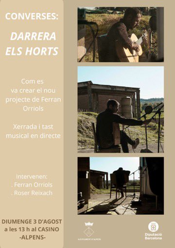 Aquest diumenge a Alpens amb la Roser!