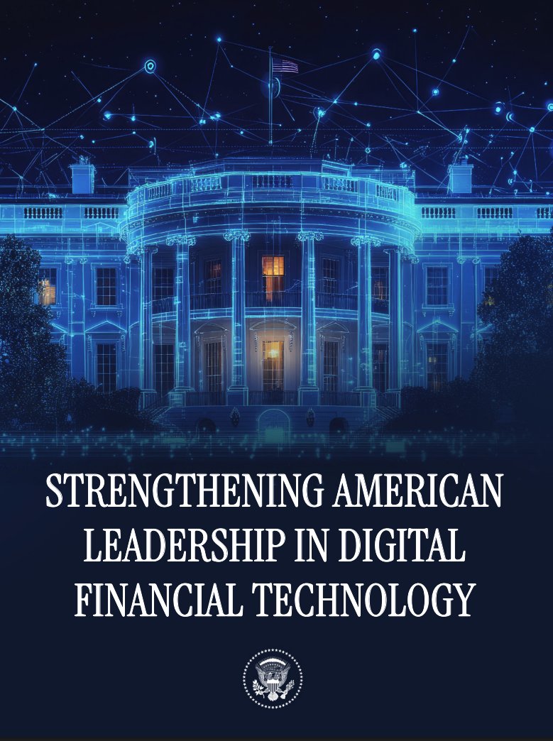 1/ Today’s White House report is clear: crypto is a pillar of America’s innovation strategy. It advances clear, thoughtful approaches to decentralization, tax, market structure, &amp; GENIUS implementation. Grateful to <a href="/realDonaldTrump/">Donald J. Trump</a> <a href="/BoHines/">Bo Hines</a> <a href="/davidsacks47/">David Sacks</a> for their leadership.