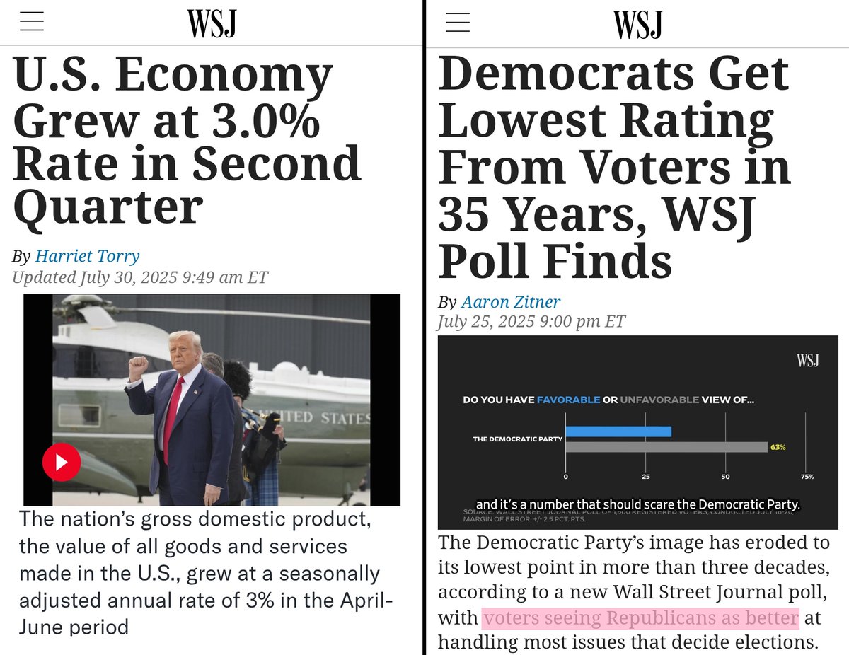Republicans continue working hard growing the economy, improving lives, and spreading opportunity. In other news, Democrats continue prioritizing 3% issues.