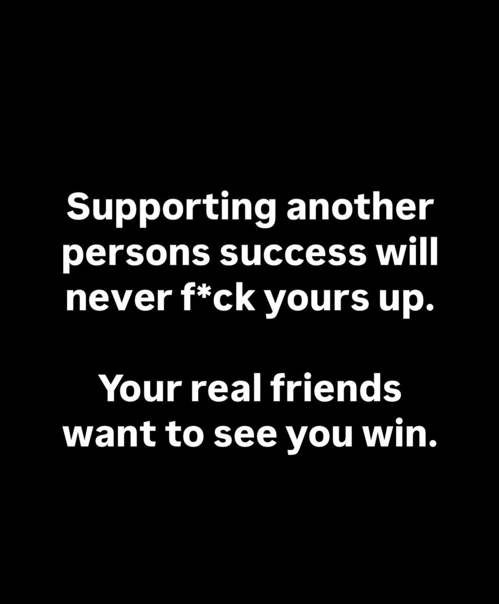 And vice versa. I support anyone that’s down to earth and not a POS.