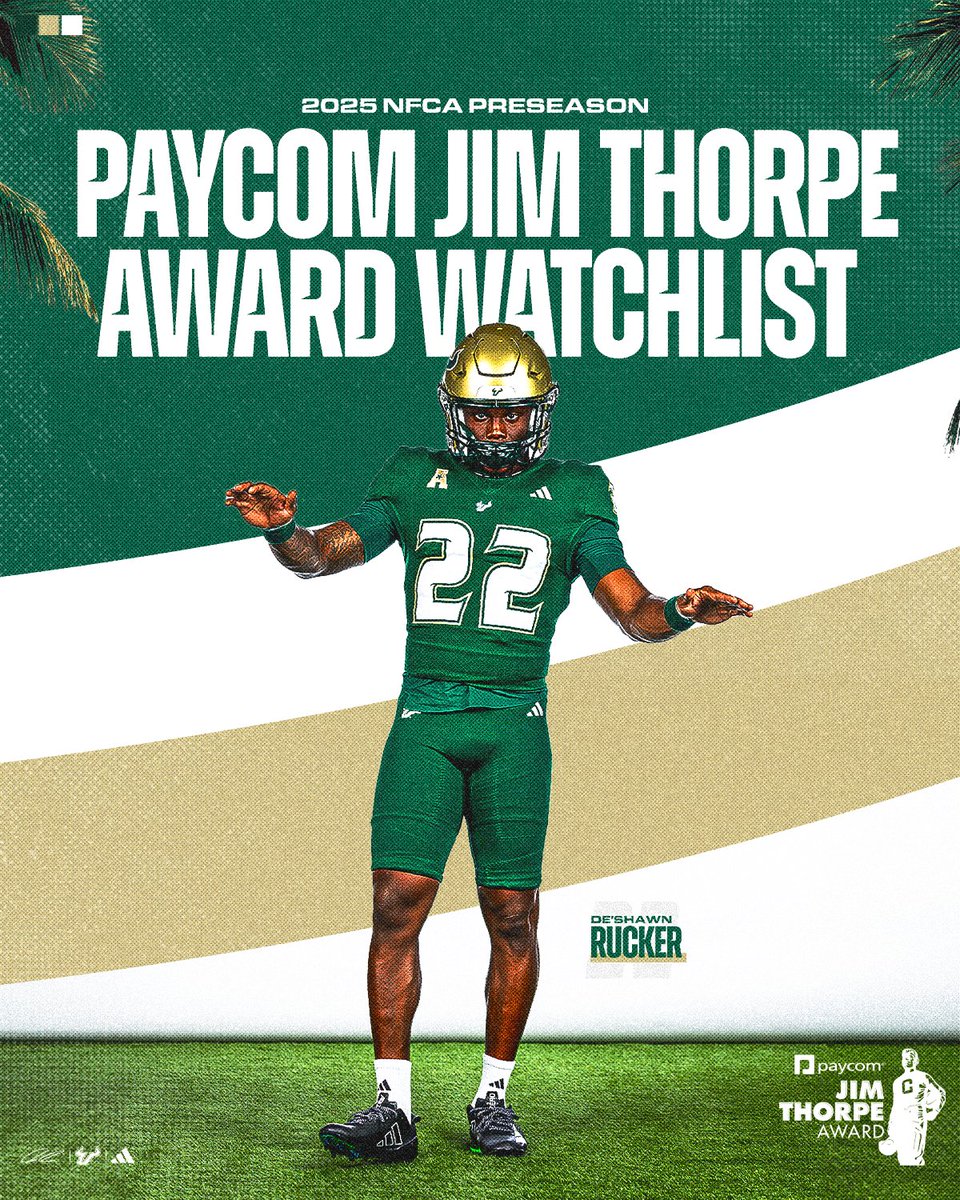 USF Football (@usffootball) on Twitter photo Keep your eyes out for him in the secondary 👀
#ComeToTheBay | #StayInTheBay Keep your eyes out for him in the secondary 👀
#ComeToTheBay | #StayInTheBay