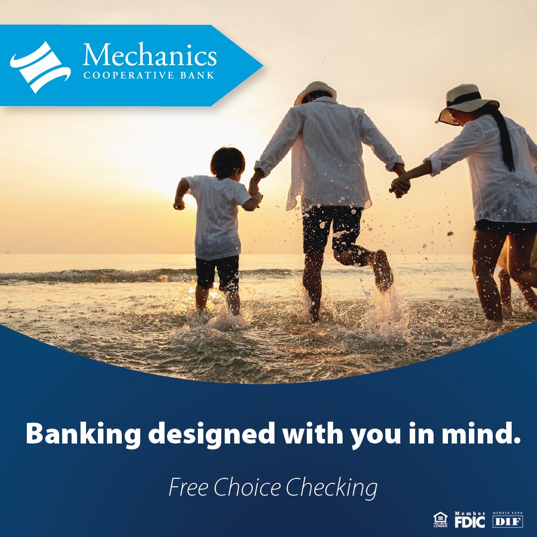 MechanicsCoop's tweet image. We feel free time is just as valuable as free checking. With our Free Choice Checking, there's no monthly service fees and no minimum balance! #BankLocal #FreeChecking