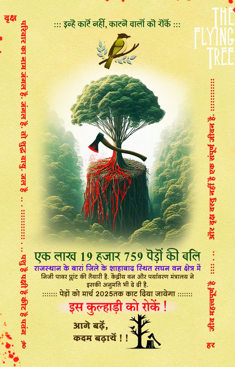 Utkarshh_26's tweet photo. @DIPRRajasthan @DmJhalawar @BhajanlalBjp @KumariDiya @DrPremBairwa @RajCMO @RajGovOfficial #savetrees #saveforest #shahabad #rajasthan #hariyalo_rajasthan 
@BhajanlalBjp @PMOIndia @DmJhalawar @DEFCCOfficial @ForestRajasthan @Sanjay4India1 https://t.co/Z7pdTUYvzh