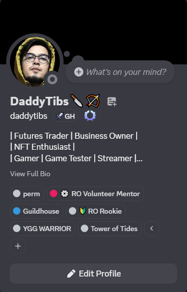 DaddyTibs | MV | $WHALE (@daddytibs) on Twitter photo Major nostalgia overload! Brings me right back to my Chaos server days on RO. Childhood memories + epic grind = pure happiness. Thank you @rol_genesis <a href="/YieldGuild/">Yield Guild Games</a> for making this possible!
Prontera's Finest - ✅
Geared By The Gods - ✅
Warriors of Midgard - ✅ Major nostalgia overload! Brings me right back to my Chaos server days on RO. Childhood memories + epic grind = pure happiness. Thank you @rol_genesis <a href="/YieldGuild/">Yield Guild Games</a> for making this possible!
Prontera's Finest - ✅
Geared By The Gods - ✅
Warriors of Midgard - ✅
