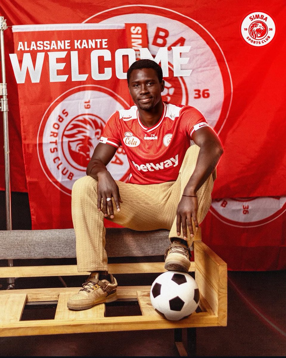 avyramso's tweet photo. Simba SC imemtambulisha Kiungo Mkabaji Allasane Maodo Kante Raia wa Senegal ambaye amesajiliwa kutokea CA Bizertin ya Tunisia kwa Mkataba wa miaka miwili wenye kipengele cha kuongeza mwaka mmoja zaidi. https://t.co/s4b91A4i6M