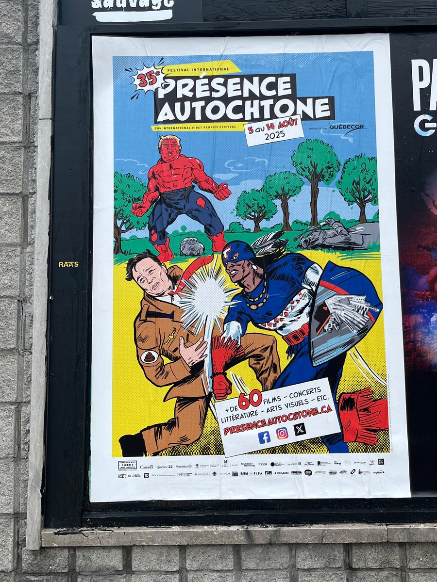 First Peoples Festival does not screw around. #mtlmoments