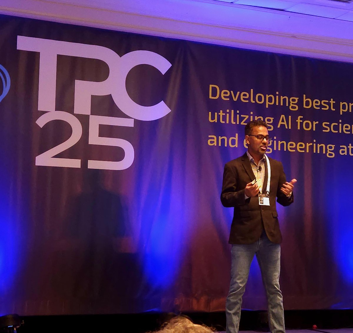 Alex Woodie (@alex_woodie) on Twitter photo AI model validation and verification are critical steps to #AIforscience, says Prassana Balaptakash of <a href="/ORNL/">Oak Ridge Lab</a>. "LLMs are amazing but LLMs alone will not make the cut," he says at #TPC25. AI model validation and verification are critical steps to #AIforscience, says Prassana Balaptakash of <a href="/ORNL/">Oak Ridge Lab</a>. "LLMs are amazing but LLMs alone will not make the cut," he says at #TPC25.