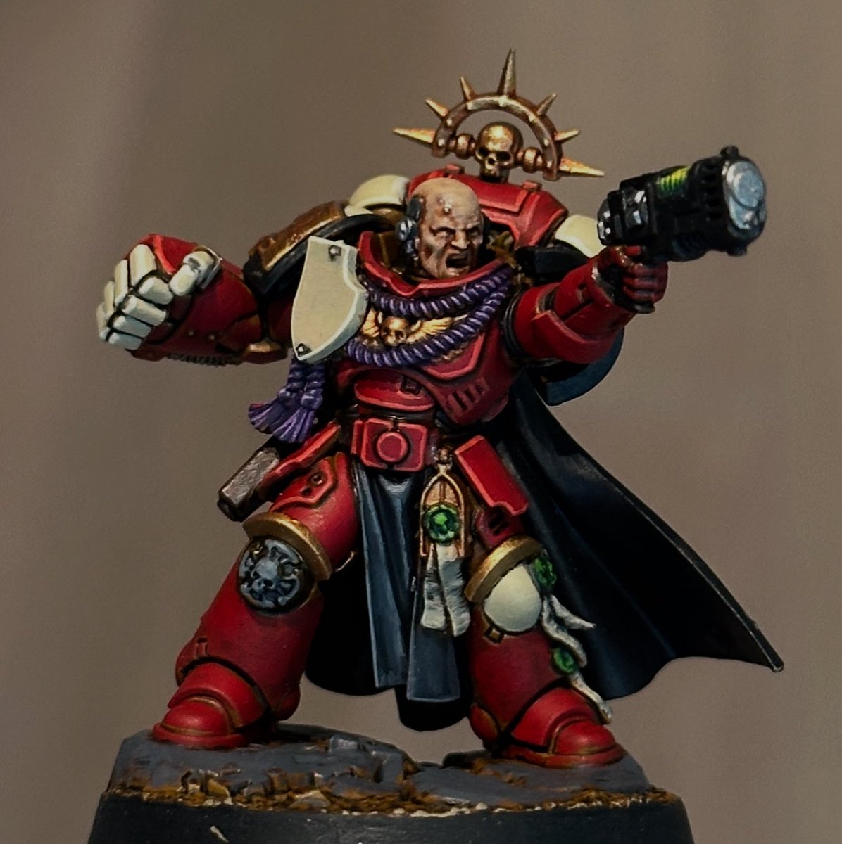 <a href="/Mattpaint13/">Matt the painter</a> Blood Ravens Captain