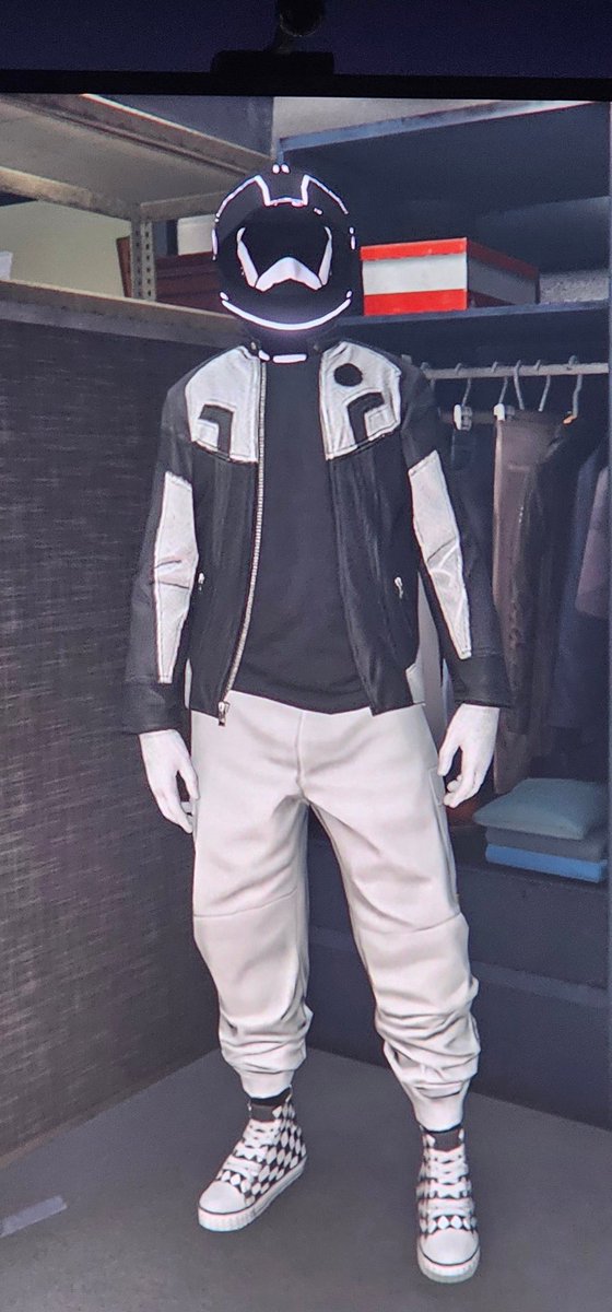 GTAModzdotnet's tweet photo. Nice simple black and white fit
#GTA5 #GTA5 #RockstarGames #beff https://t.co/o1TJe9L1nL