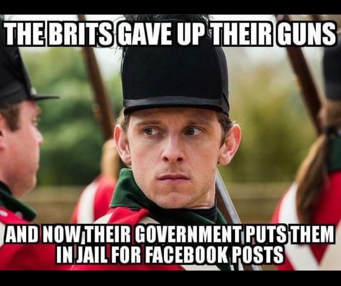 Keep your guns, patriots.