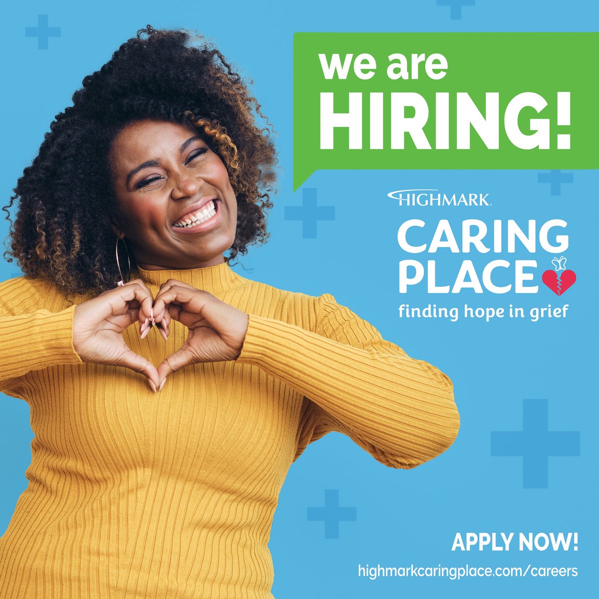 Highmark Caring Place (@highmarkcaring) on Twitter photo We're hiring a Part-Time Associate Child Grief Specialist at our Warrendale location! Support grieving children & families through peer support programs.
Make a difference! Apply here -www.highmarkcaringplace.com/careers
<a href="/Highmark_BCBS/">Highmark Blue Cross Blue Shield</a> We're hiring a Part-Time Associate Child Grief Specialist at our Warrendale location! Support grieving children & families through peer support programs.
Make a difference! Apply here -www.highmarkcaringplace.com/careers
<a href="/Highmark_BCBS/">Highmark Blue Cross Blue Shield</a>
