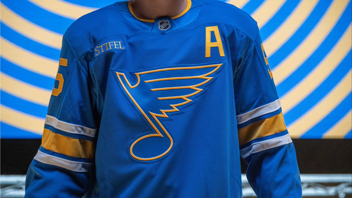 We're excited to see these jerseys hit the ice in a few months 🔥 #stlblues