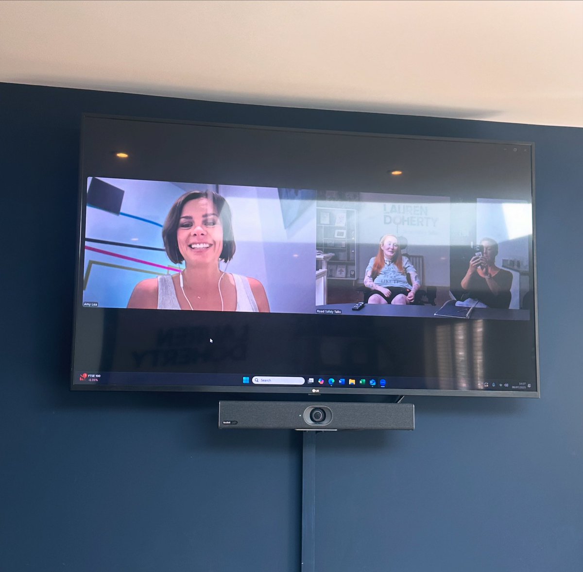 Lovely to put a face to a name today and virtually meet <a href="/AmyItv/">Amy Lea</a> this afternoon.

We look forward to working with you in the future Amy! 

#itv #tv #laurensstory #localnews