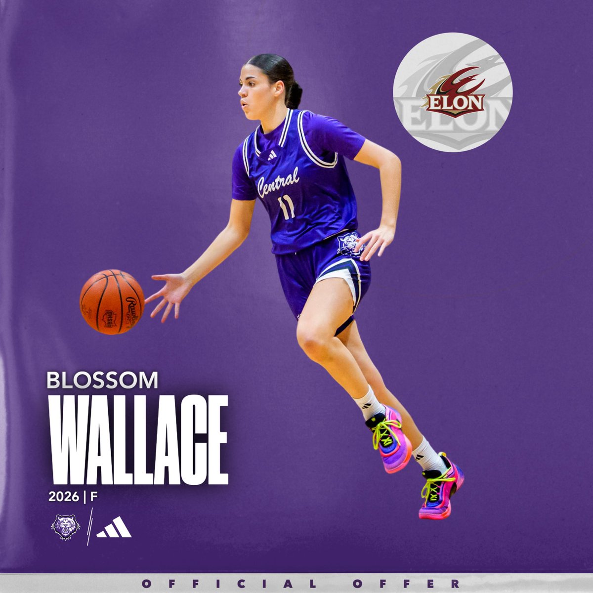 2026 F <a href="/blossomwallace_/">Blossom Wallace</a> has added an offer from <a href="/ElonWBasketball/">Elon Women's Basketball</a>!

Congrats, Blossom!! ❤️💛