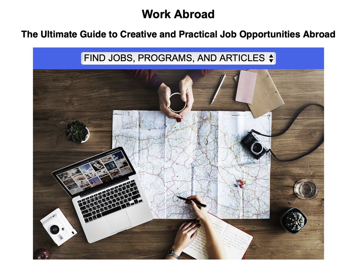 The Ultimate Guide to Creative and Practical Job Opportunities Abroad transitionsabroad.com/listings/work/…