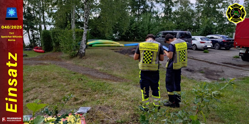 +++ Person vermisst - 30.07.2025 - 15:25 Uhr +++    

Weitere Informationen zu diesem Einsatz und alle weiteren Einsatzberichte finden Sie auf unserer Website unter: ff-regis-breitingen.de 

#imEINSATZfürREGISBREITINGEN #WIRfürREGISBREITINGEN #RegisBreitingen112
*mt