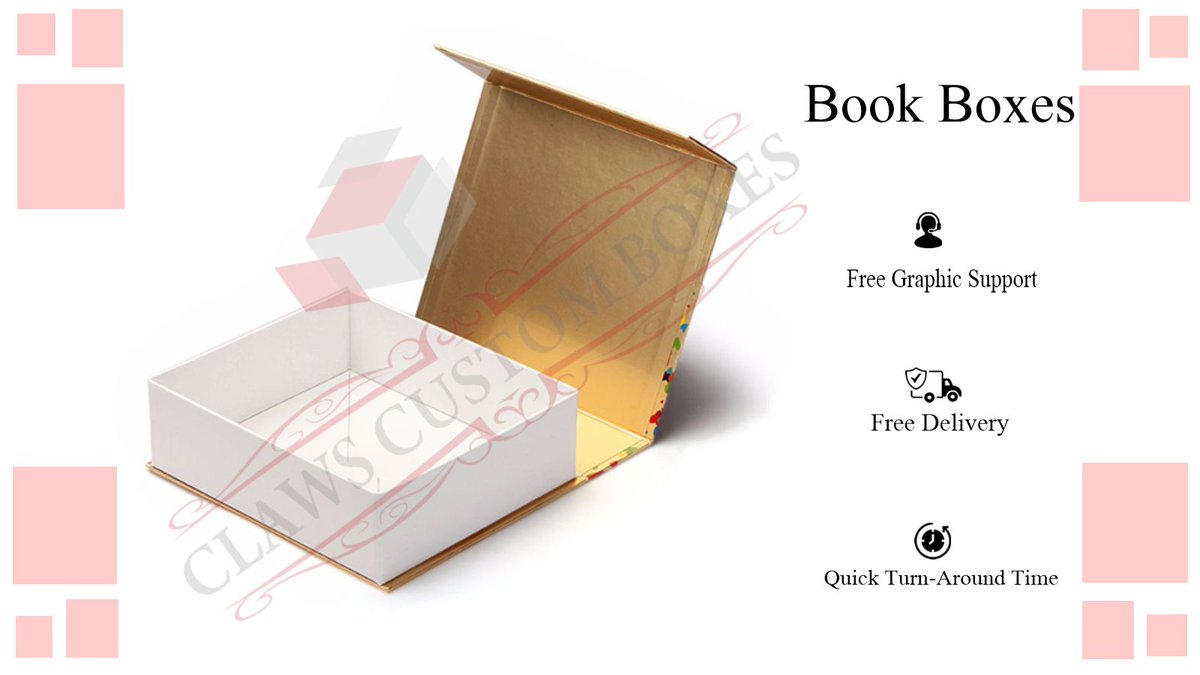 Ccustomboxes's tweet image. Elevate your unboxing game with Custom Book Boxes! Perfect for gifts, retail, and keepsakes — packaging that looks like a book, but protects like a box. 

Visit Our Website: clawscustomboxes.com

Mail us: sales@clawscustomboxes.com

Call to Order: (505) 407-0095 

#BookBoxes